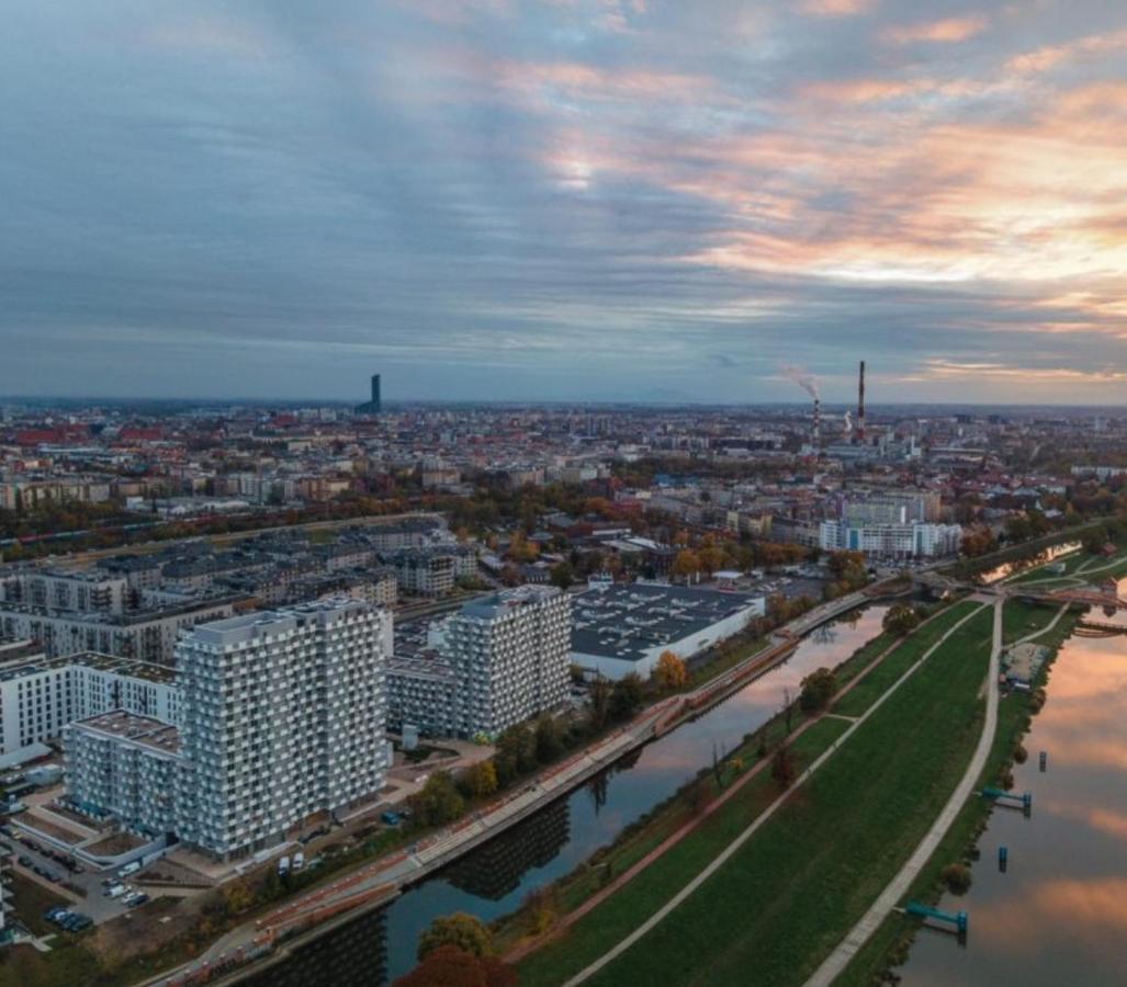Nowoczesny Apartament Na Promenadach Wroclawskich Extérieur photo
